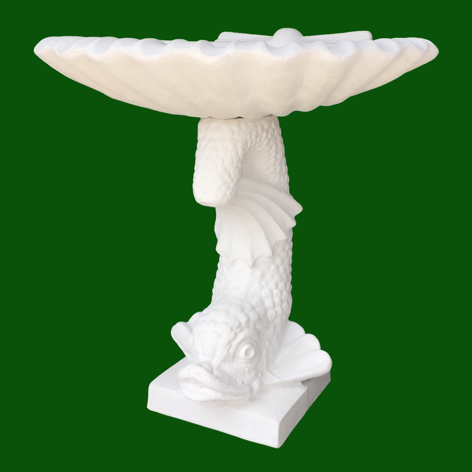 Fish Birdbath